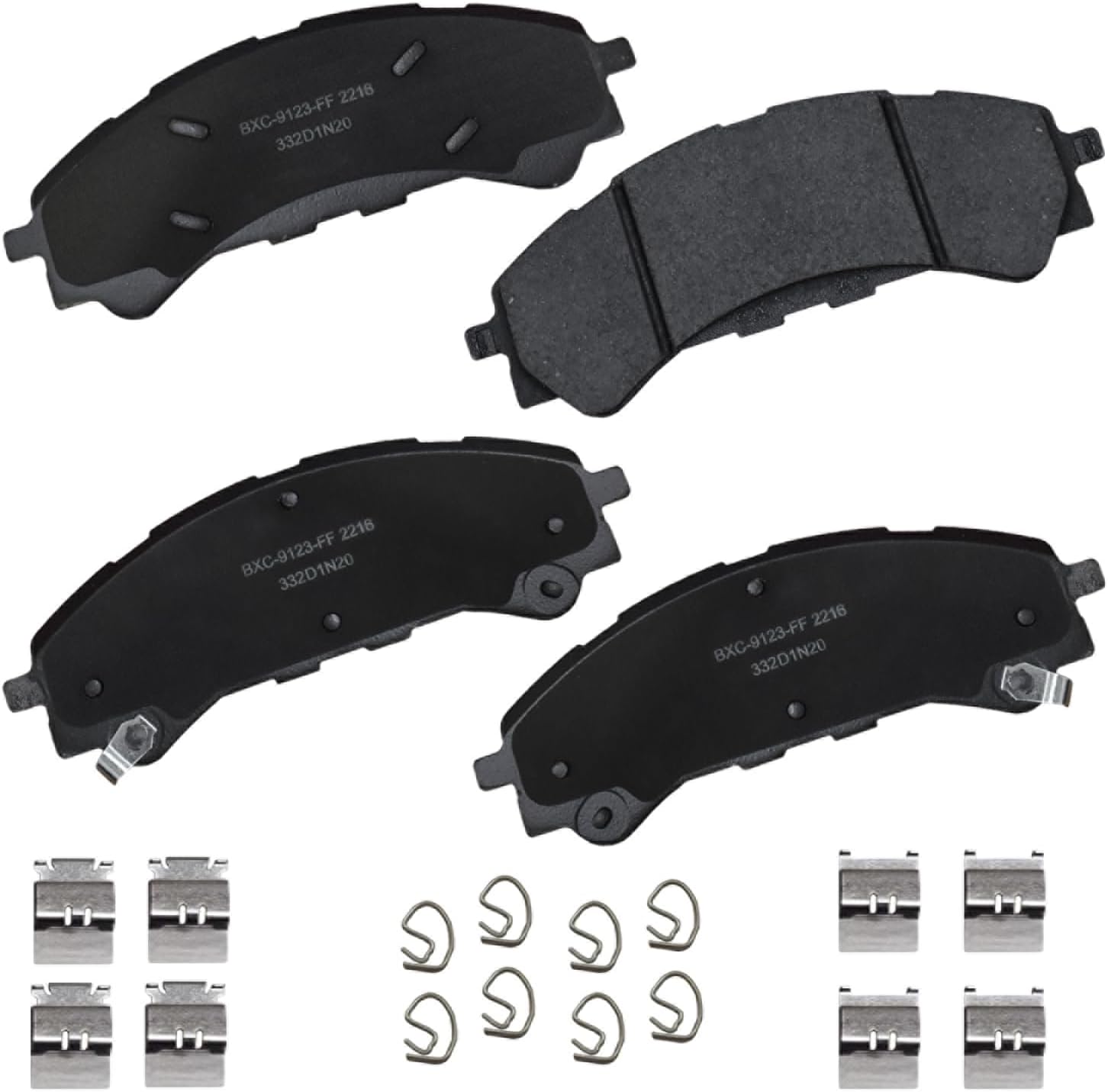 2021-2023 Ford Bronco Front Ceramic Brake Pads - Bendix
