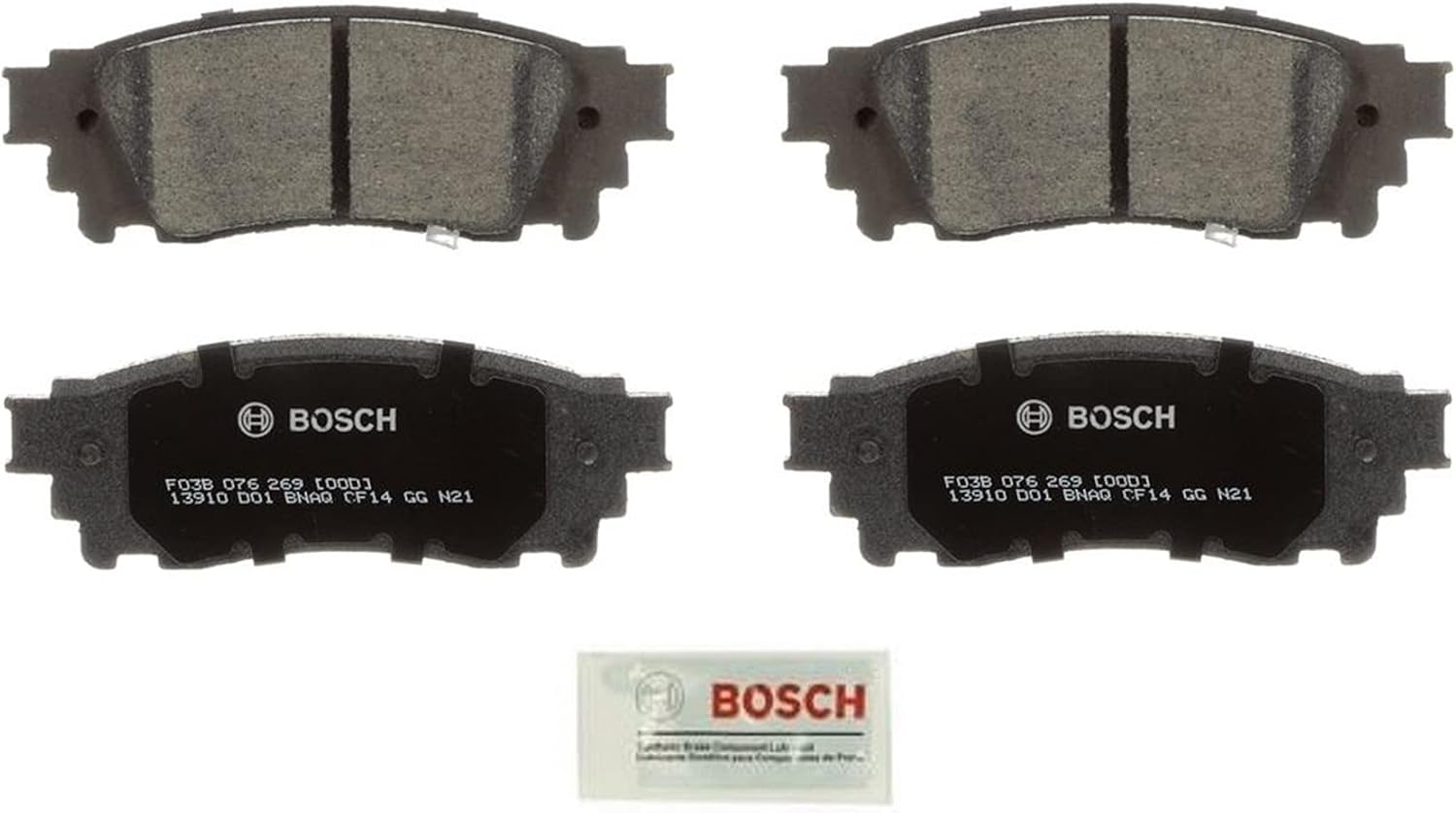 2015-2021 Lexus NX Rear Ceramic Brake Pads - Bosch
