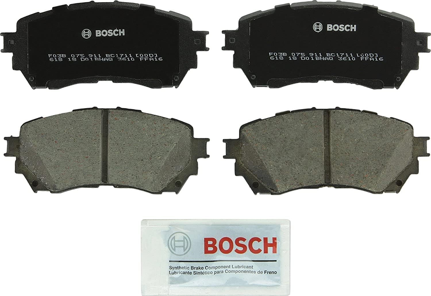 2014-2021 Mazda 6 Front Ceramic Brake Pads - Bosch