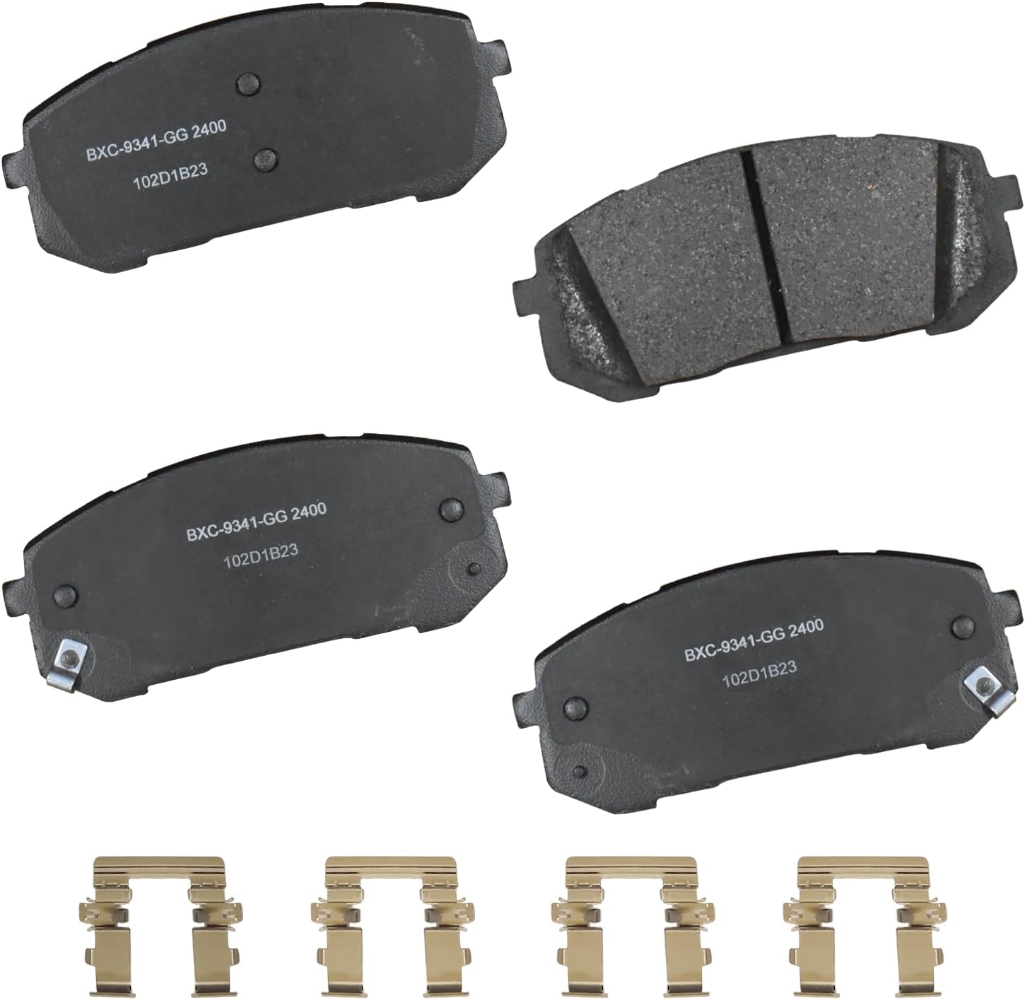 2021-2023 Hyundai Elantra Front Ceramic Brake Pads - Bendix