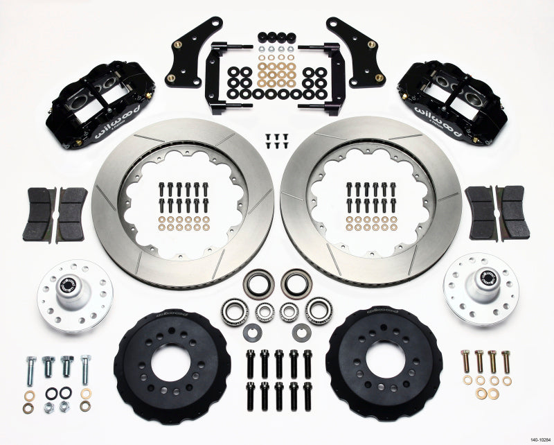 Wilwood Narrow Superlite 6R Front Big Brake Kit 14in Rotors - Large GM Drop Spindle 140-10284