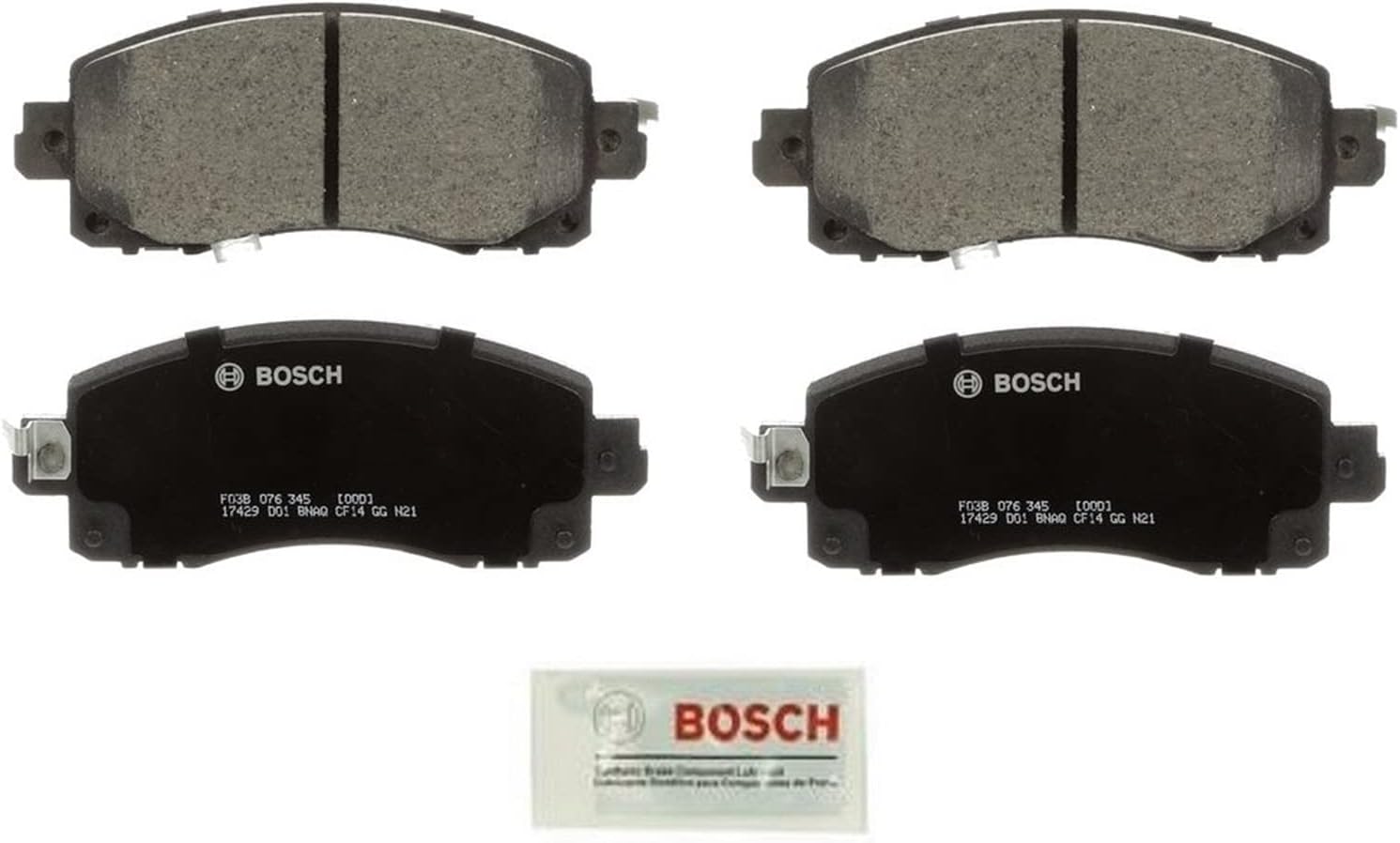 2020-2023 Subaru Legacy Front Ceramic Brake Pads - Bosch