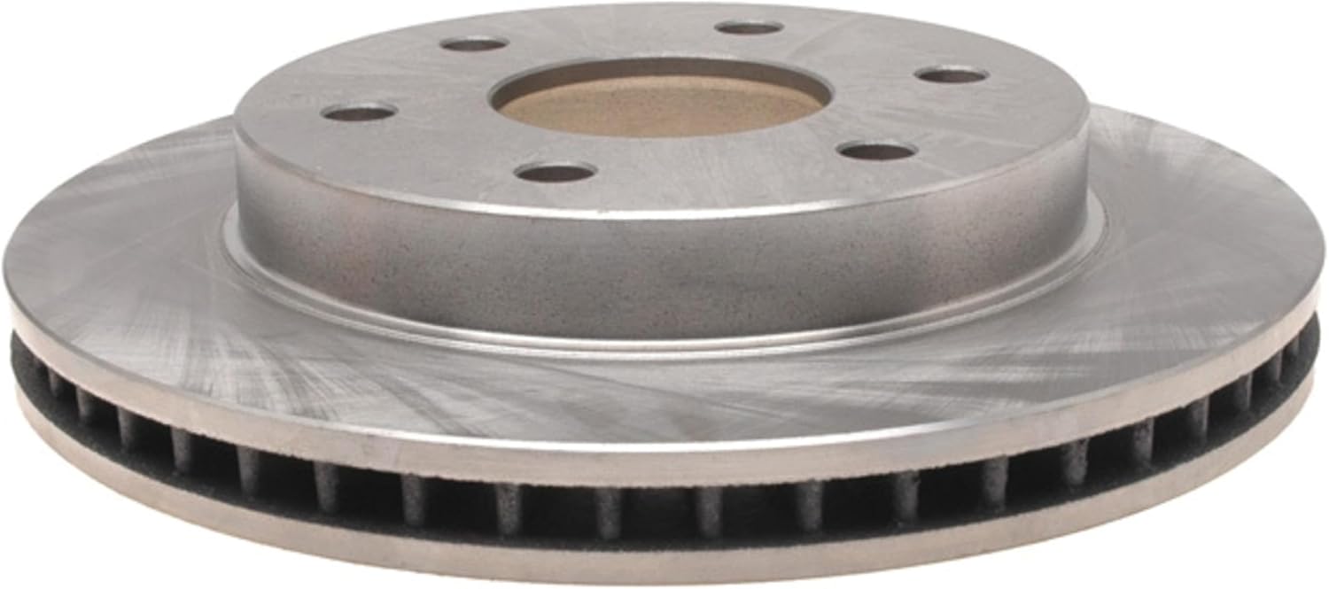 GMT800 Silverado Sierra Tahoe Yukon Escalade Front OEM Brake Rotor Single - ACDelco Silver 18A925A GM 19241877