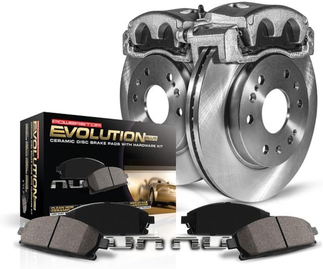 2015-2020 F-150 Front Complete Brake and Caliper Kit - Power Stop Loaded