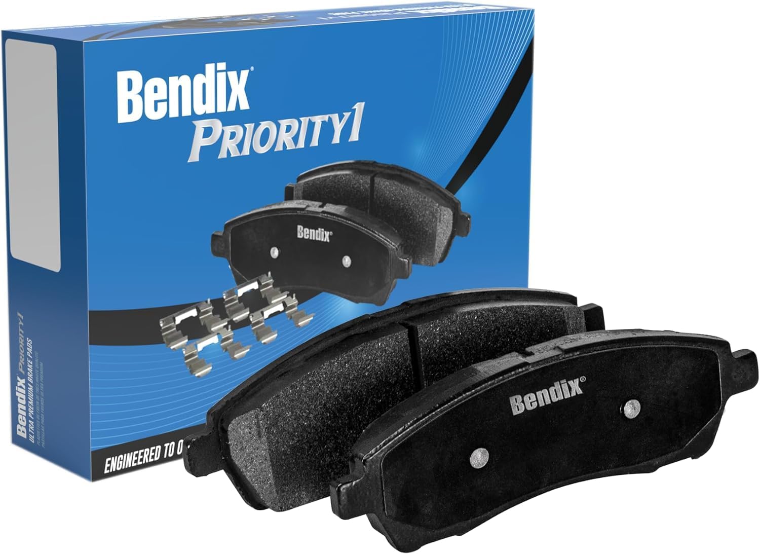 2022-2024 Cadillac XT5 Front Ceramic Brake Pads - Bendix