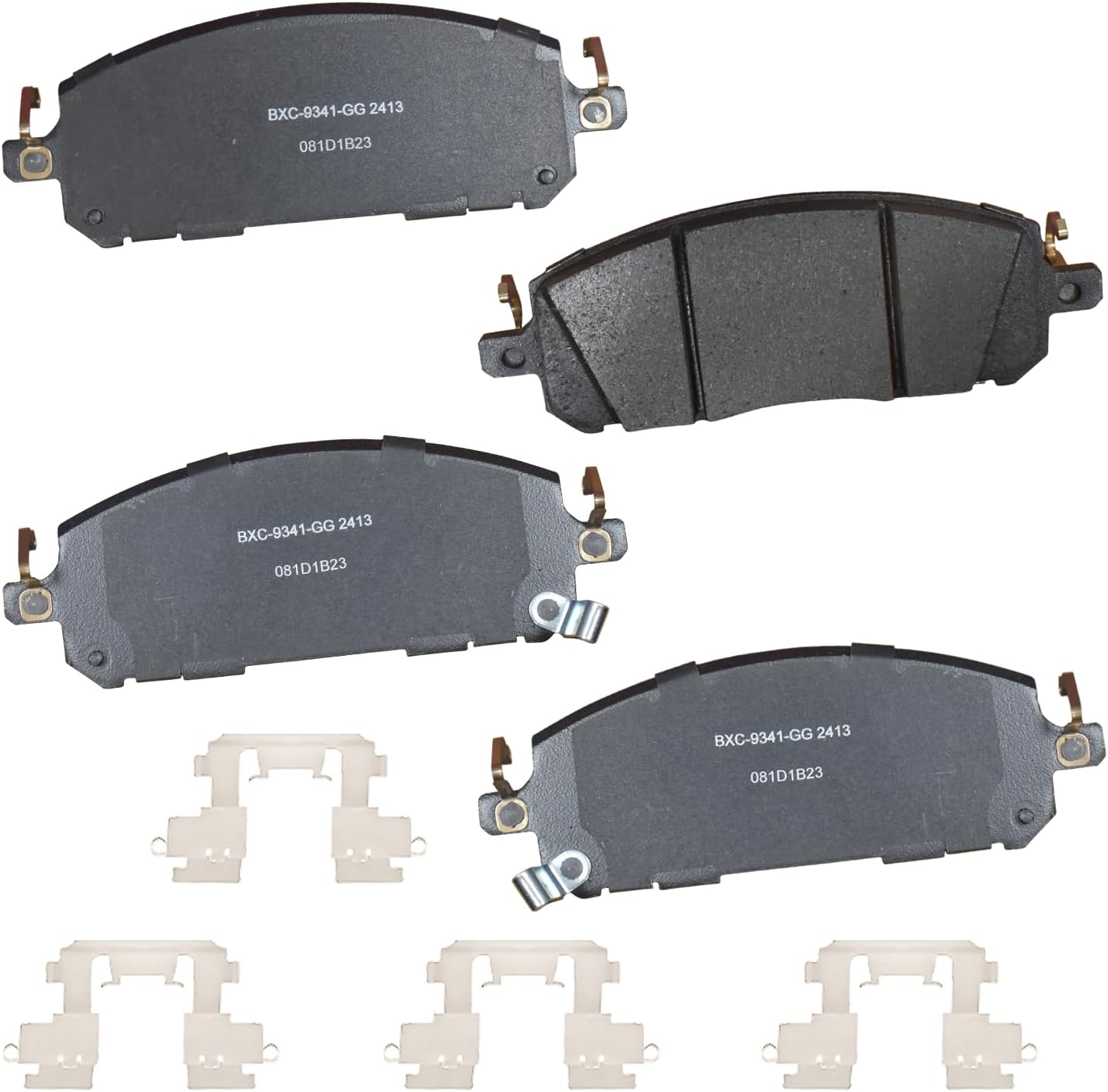 2022-2025 Infiniti QX60 Front Ceramic Brake Pads - Bendix