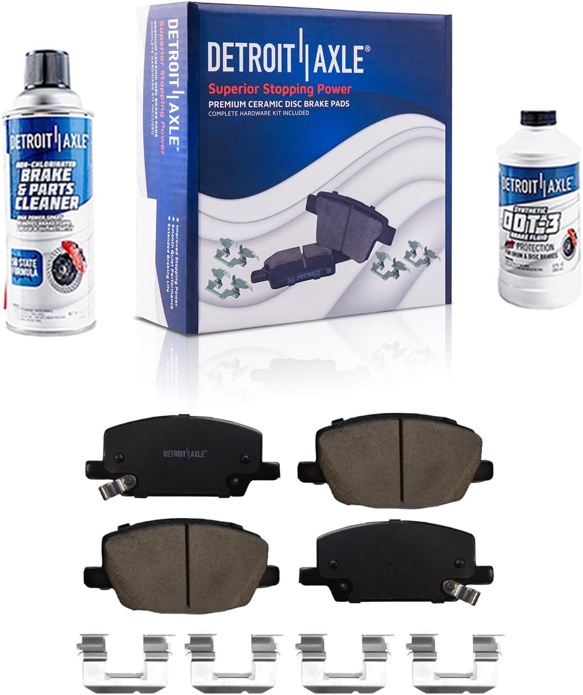 2018-2022 Chevrolet Trax / Buick Encore Front Ceramic Brake Pads - Detroit Axle