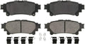 2014-2019 Toyota Highlander Rear Ceramic Brake Pads - Wagner