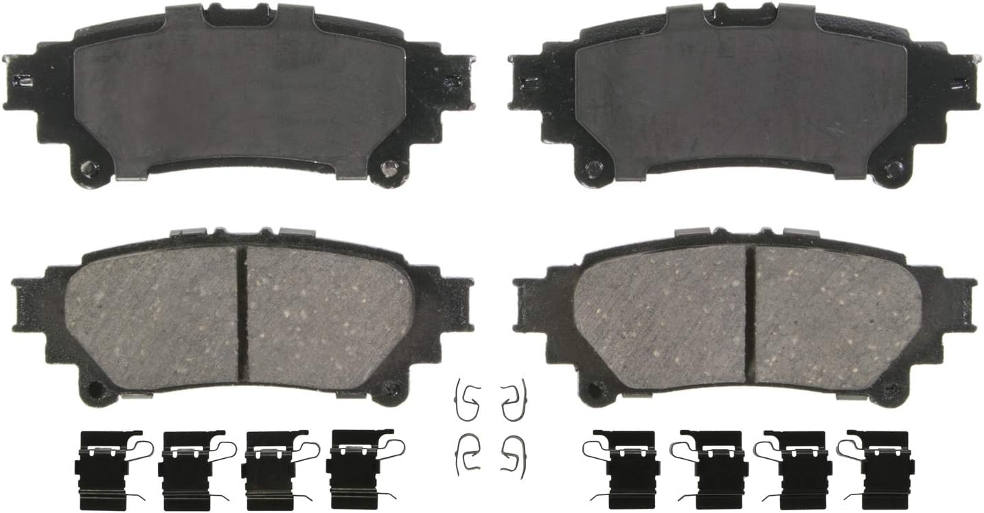 2014-2019 Toyota Highlander Rear Ceramic Brake Pads - Wagner