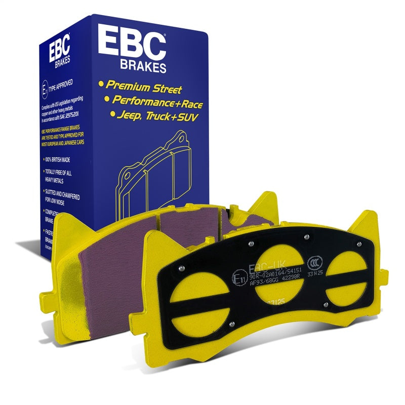 EBC Yellowstuff Front Brake Pads DP42298R - 2015 and newer Mercedes-Benz C63 AMG (W205) 4.0L Twin Turbo