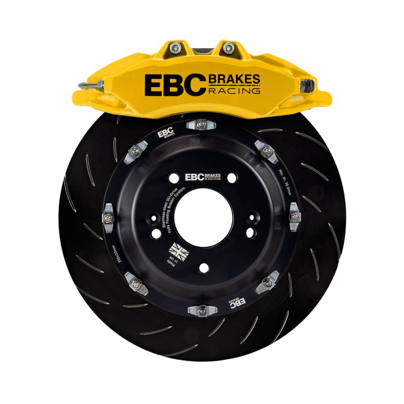 EBC Racing 6-Piston Apollo Front Big Brake Kit 355mm Rotors Yellow - 2019 BMW M235i F44
