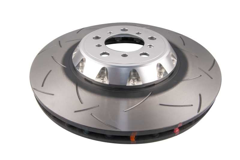 DBA 5000 Series Front Slotted 2-Piece Rotor Silver Hat DBA53298SLVS - 2015-2018 BMW M3 and M4