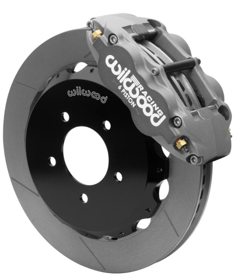 Wilwood Forged Narrow Superlite 6R Front Big Brake Kit 12.88in GT48 Rotors Road Race with Lines - 2006-2015 Mazda MX-5 Miata