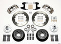 Wilwood Narrow Superlite 6R Front Hub Kit 12.88in Polished - 1974-1980 Pinto / Mustang II Disc Spindle (140-9801-P)
