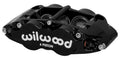 Wilwood Superlite FNSL6R-DS Dust-Seal Six-Piston Caliper, Left, Black, 1.25in Rotor