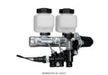 Wilwood Remote Tandem Master Cylinder Kit - 1 1/8in Bore, Ball Burnished - 261-14252-P
