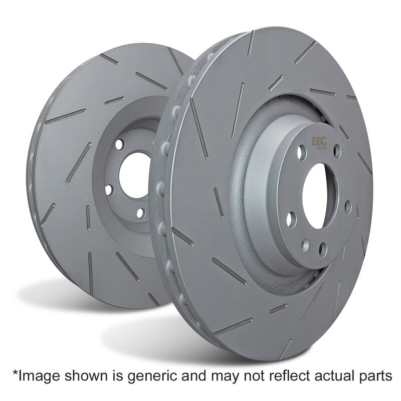 EBC USR Fine Slotted Front Rotors USR7810 - 2018 Subaru Crosstrek