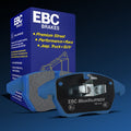 EBC Bluestuff NDX Front Brake Pad Set DP51517NDX - 2006-2013 Audi A3 2.0T with Girling Rear Caliper