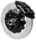 Wilwood Narrow Superlite 6R Front Big Brake Kit 14in Black Calipers - GM F-Body and A/X-Body Pro Drop Spindle