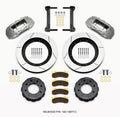 Wilwood TX6R Front Big Brake Kit 16.00in Rotors Clear Anodized - 1999-2010 Hummer H2 and GM 2500 (140-13877-C)