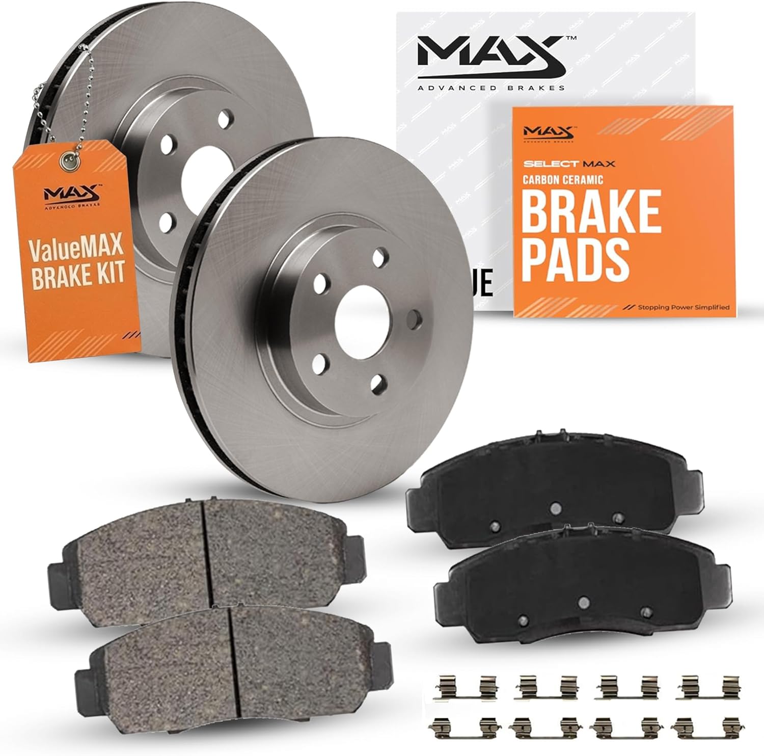 2015-2019 Subaru Legacy Front Brake Kit - Max Advanced Brakes