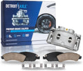 2008-2018 Silverado 1500 Sierra Tahoe Escalade Front Left Driver Side Brake Caliper with 2 Ceramic Pads - Detroit Axle