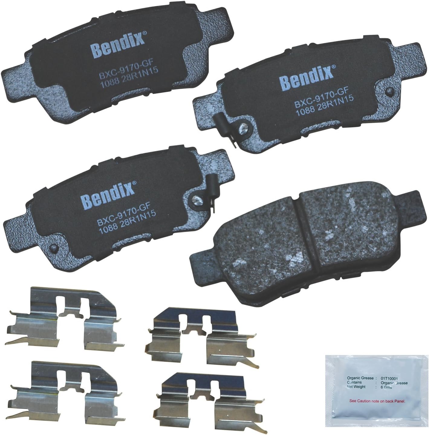 2005-2010 Honda Odyssey Rear Ceramic Brake Pads - Bendix