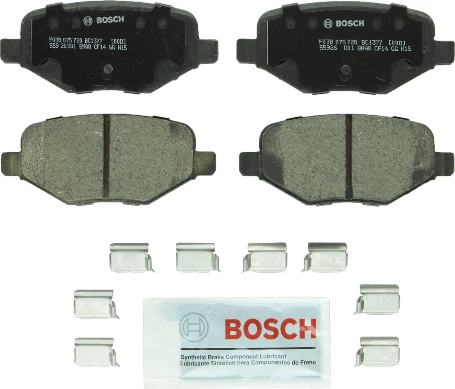2011-2019 Ford Explorer Rear Ceramic Brake Pads - Bosch