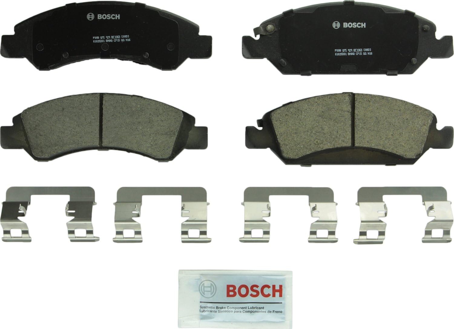 2007-2013 Silverado 1500 Front Ceramic Brake Pads - Bosch QuietCast