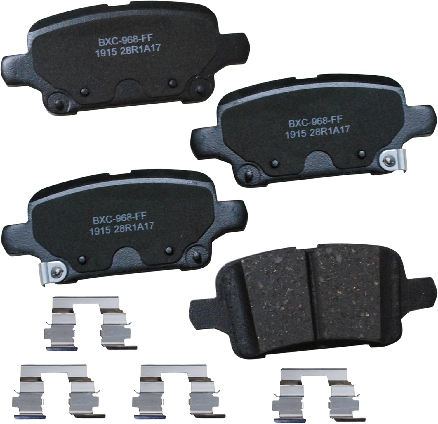 2018-2020 Chevrolet Equinox / GMC Terrain Rear Ceramic Brake Pads - Bendix