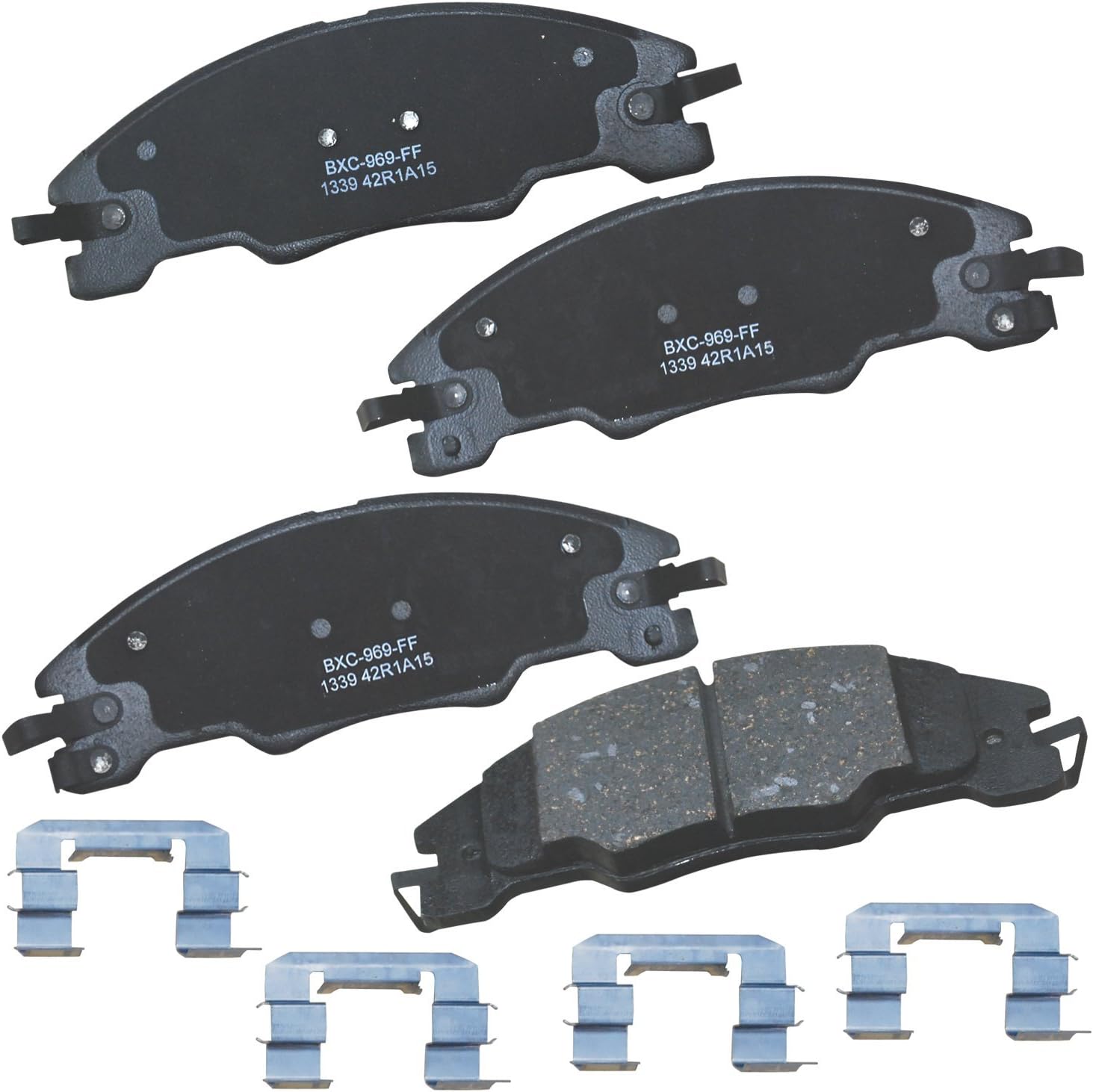 2008-2011 Ford Focus Front Ceramic Brake Pads - Bendix