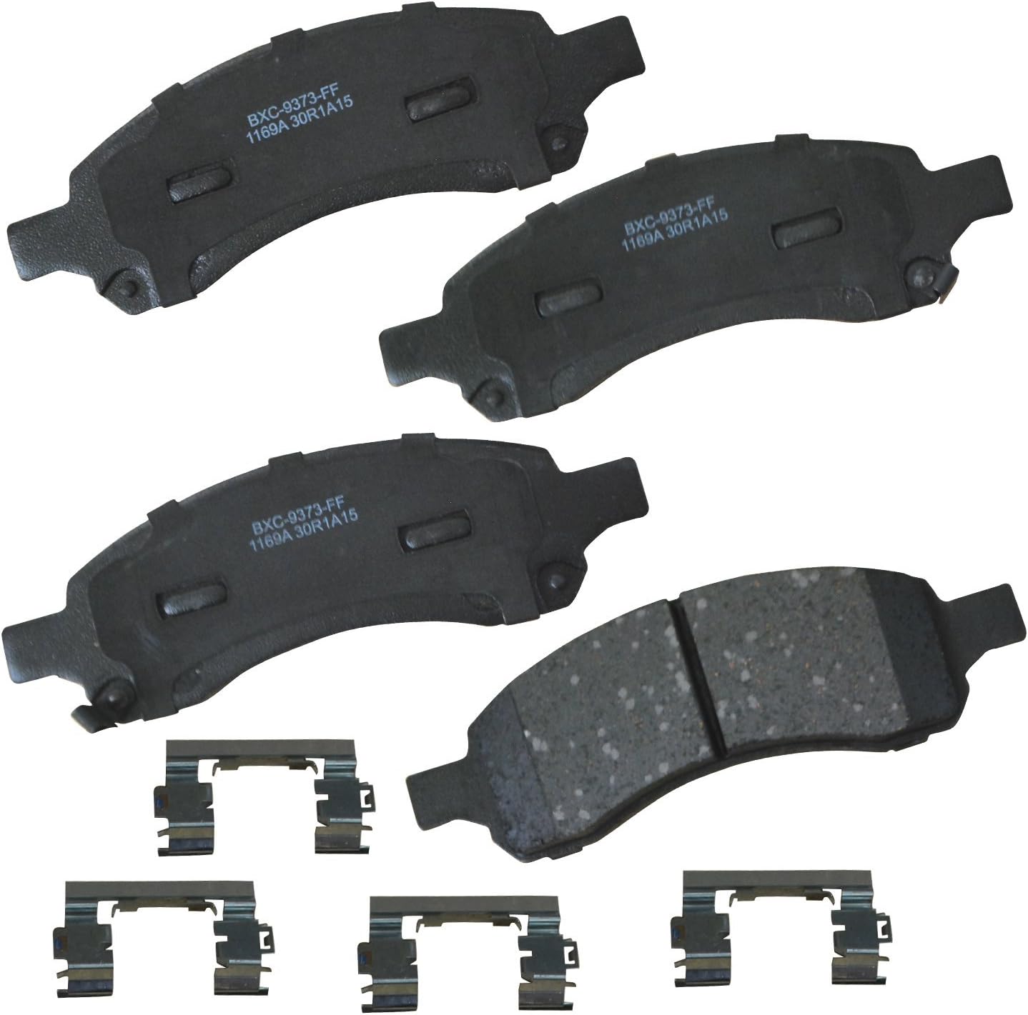 2007-2016 GMC Acadia Buick Enclave Chevy Traverse Front Ceramic Brake Pads - Bendix