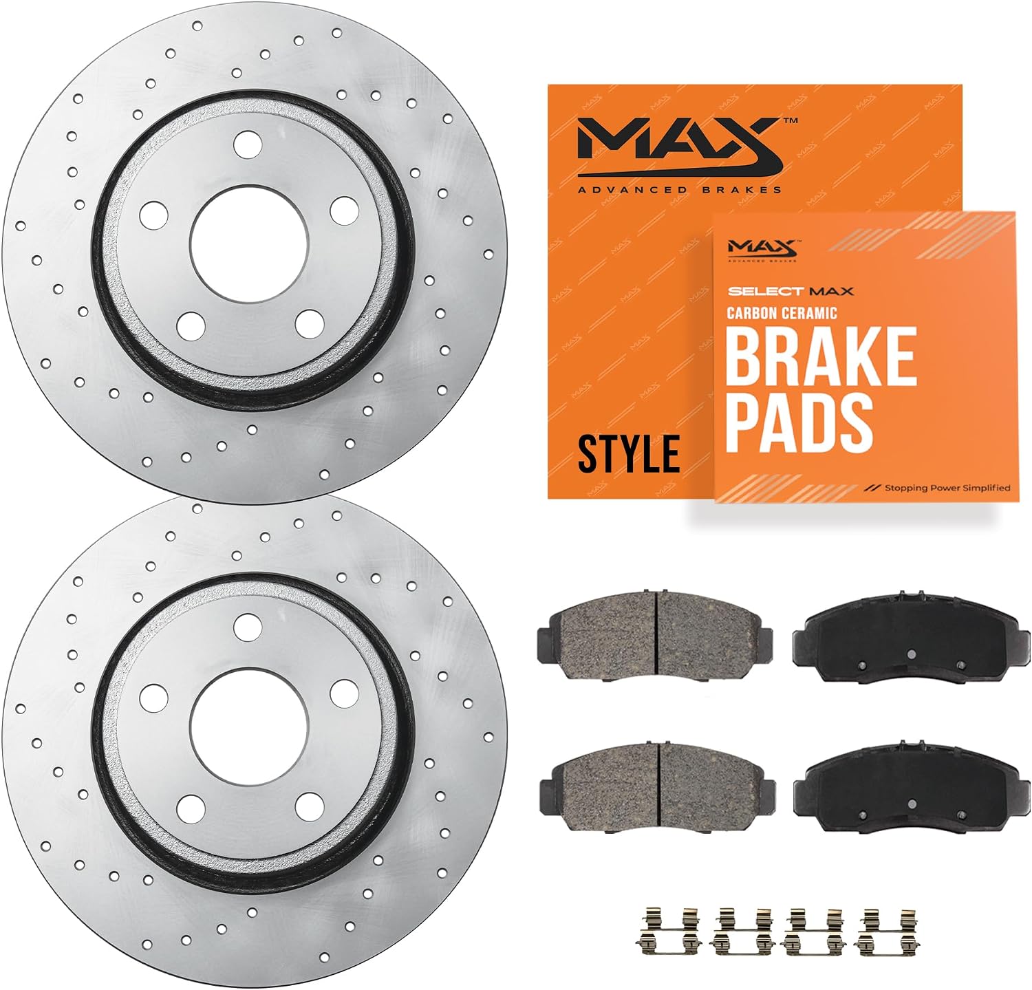 2018-2023 Honda Odyssey Rear Brake Kit - Max Advanced Brakes