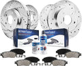 2007-2010 Hyundai Elantra Front & Rear Brake Kit - Detroit Axle
