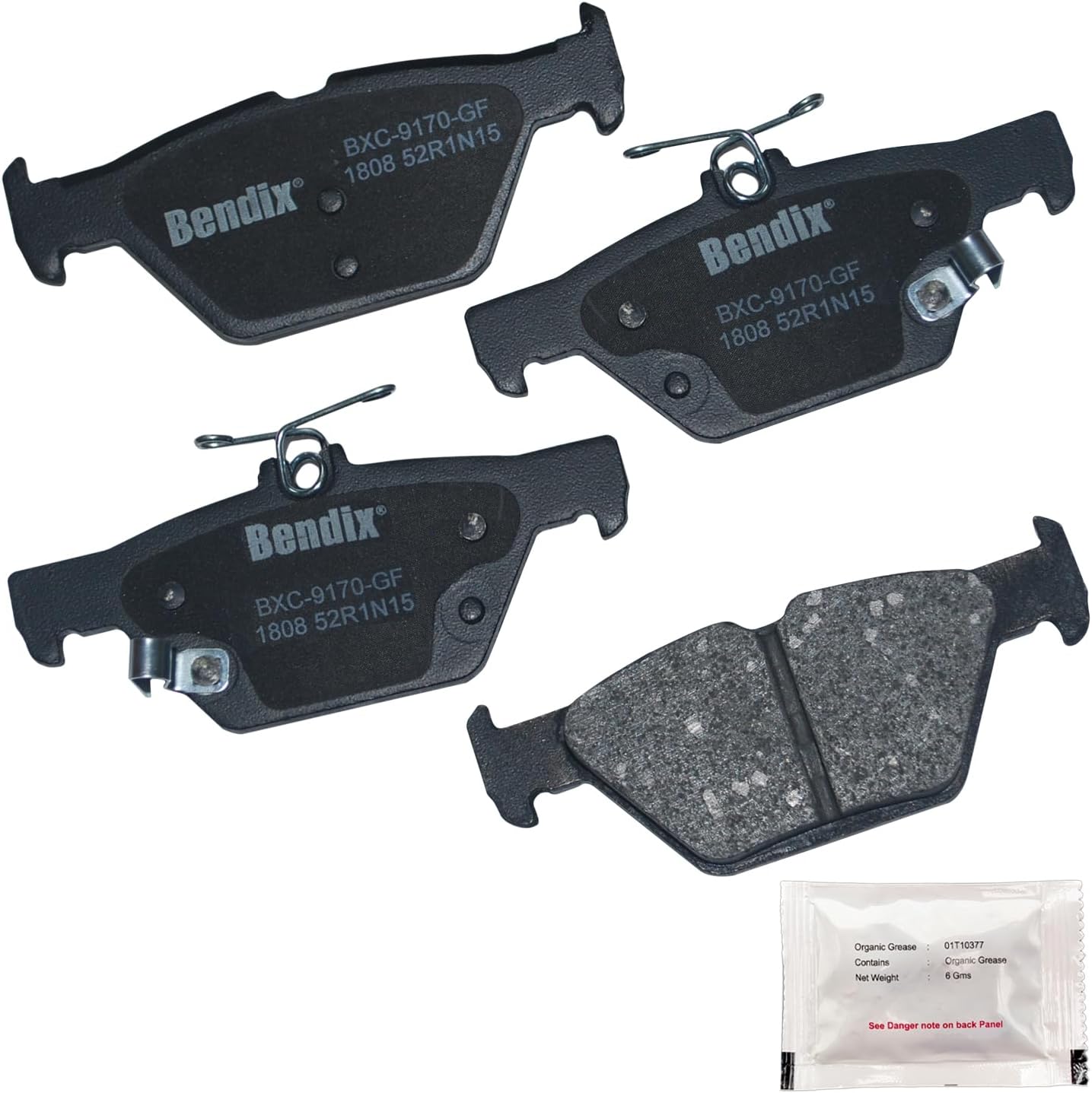 2019-2024 Subaru Ascent Rear Ceramic Brake Pads - Bendix