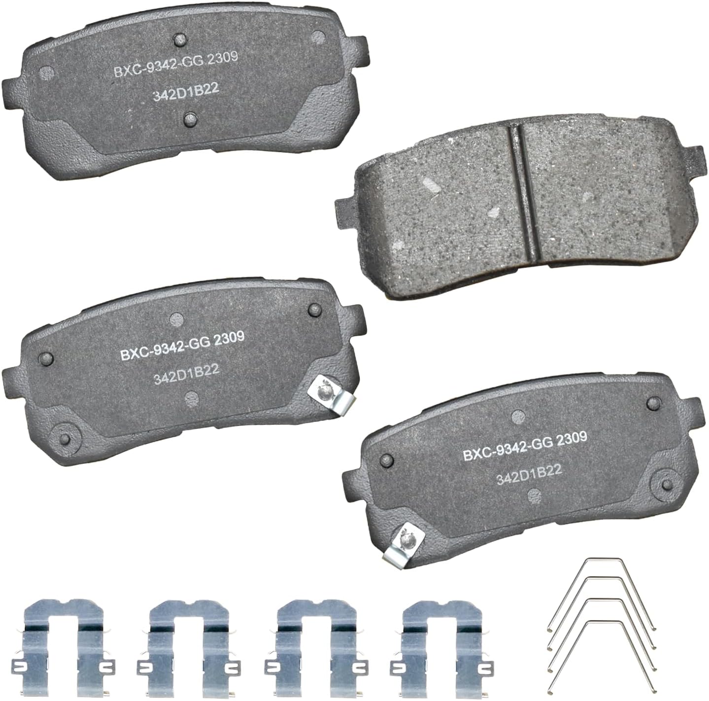 2015-2021 Kia Sedona Rear Ceramic Brake Pads - Bendix