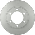2005-2016 Toyota Tacoma 2003-2009 4Runner 2007-2014 FJ Cruiser Front QuietCast Premium Brake Rotor Aluminum Zinc Coated Single - Bosch 50011243