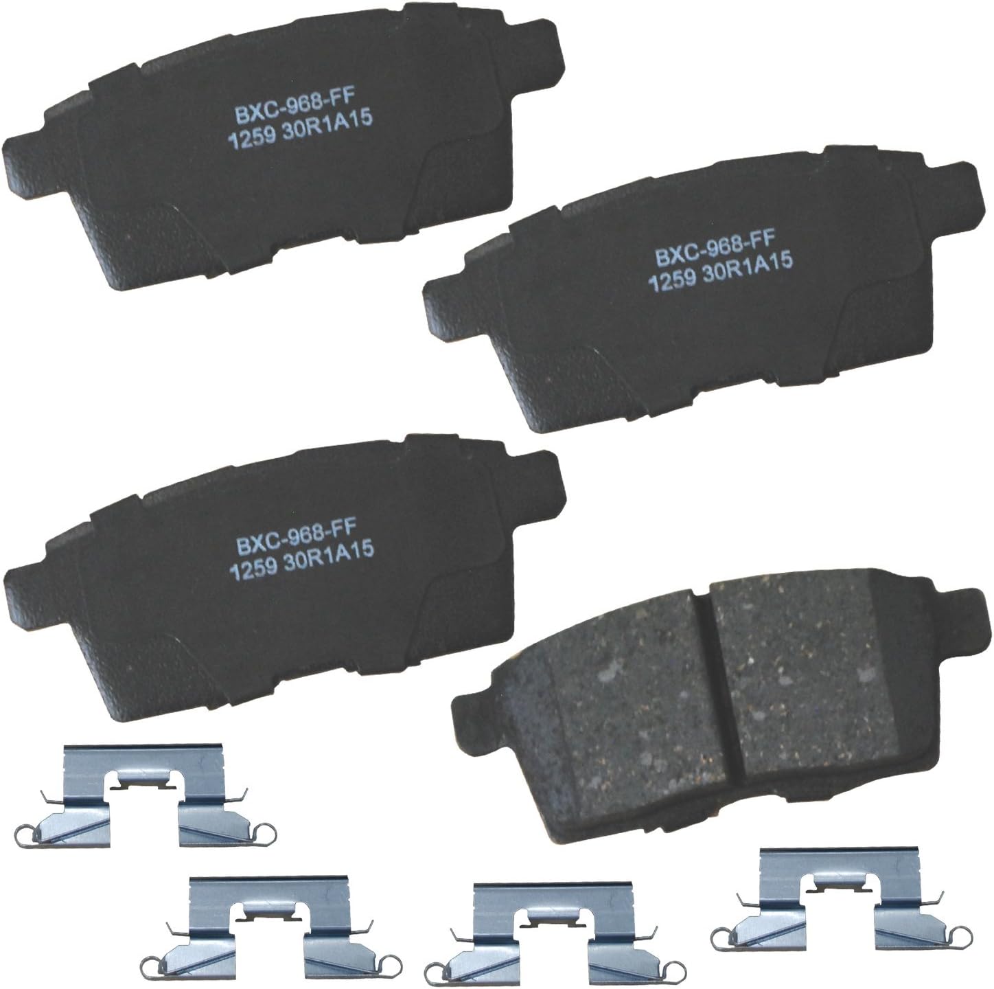 2007-2010 Ford Edge Rear Ceramic Brake Pads - Bendix