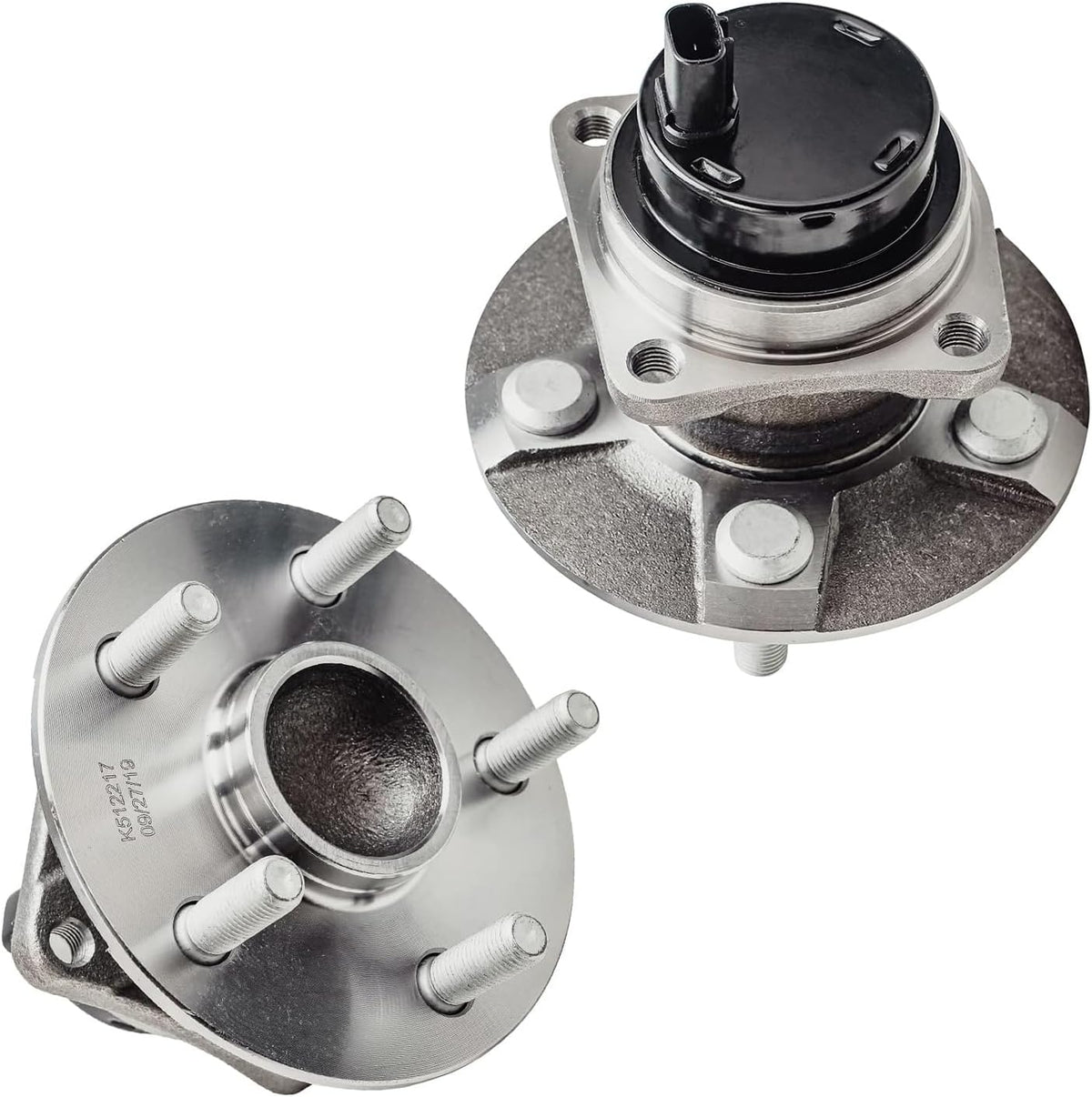 2003-2008 Toyota Corolla Rear Wheel Hub and Bearing Pair - Detroit Axle