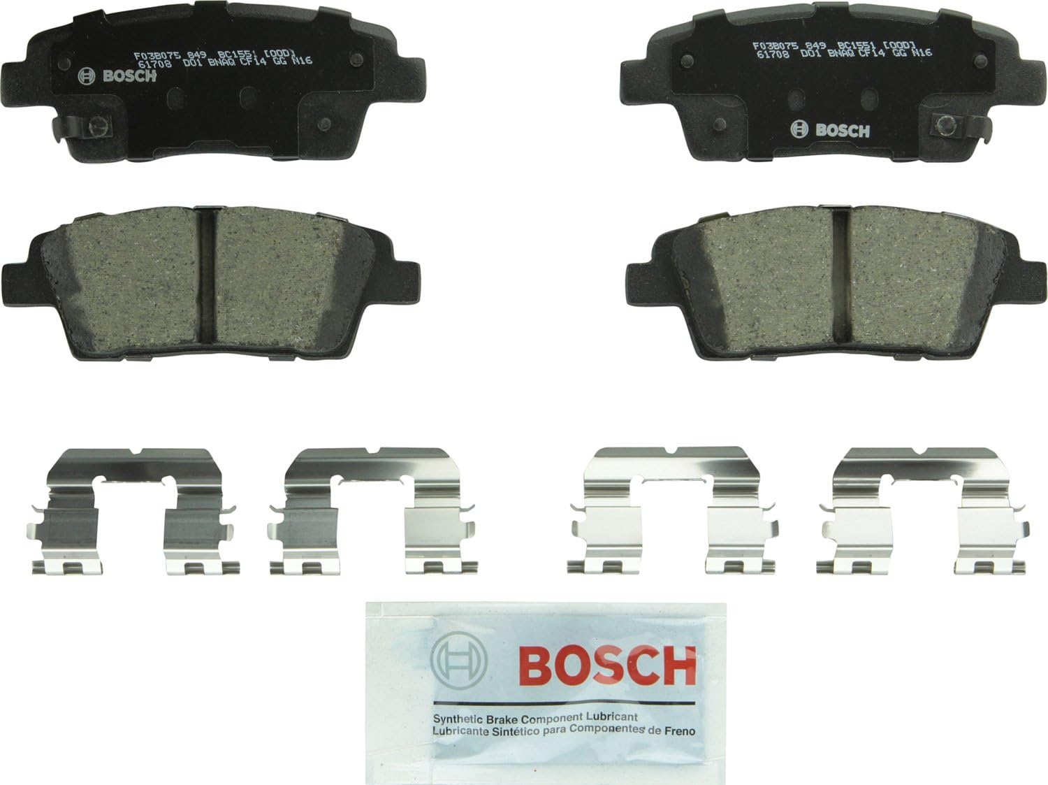 2017-2020 Genesis G80 Front Ceramic Brake Pads - Bosch