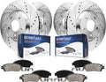 2020-2023 Lincoln Aviator Front and Rear Brake Kit - Detroit Axle