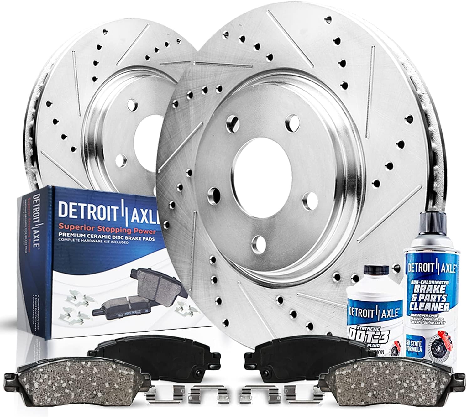 2016-2020 Kia Sorento Front Brake Kit - Detroit Axle
