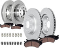 2018-2023 Jeep Wrangler Front and Rear (F+R) Brake Rotors and Ceramic Pads Kit - Detroit Axle