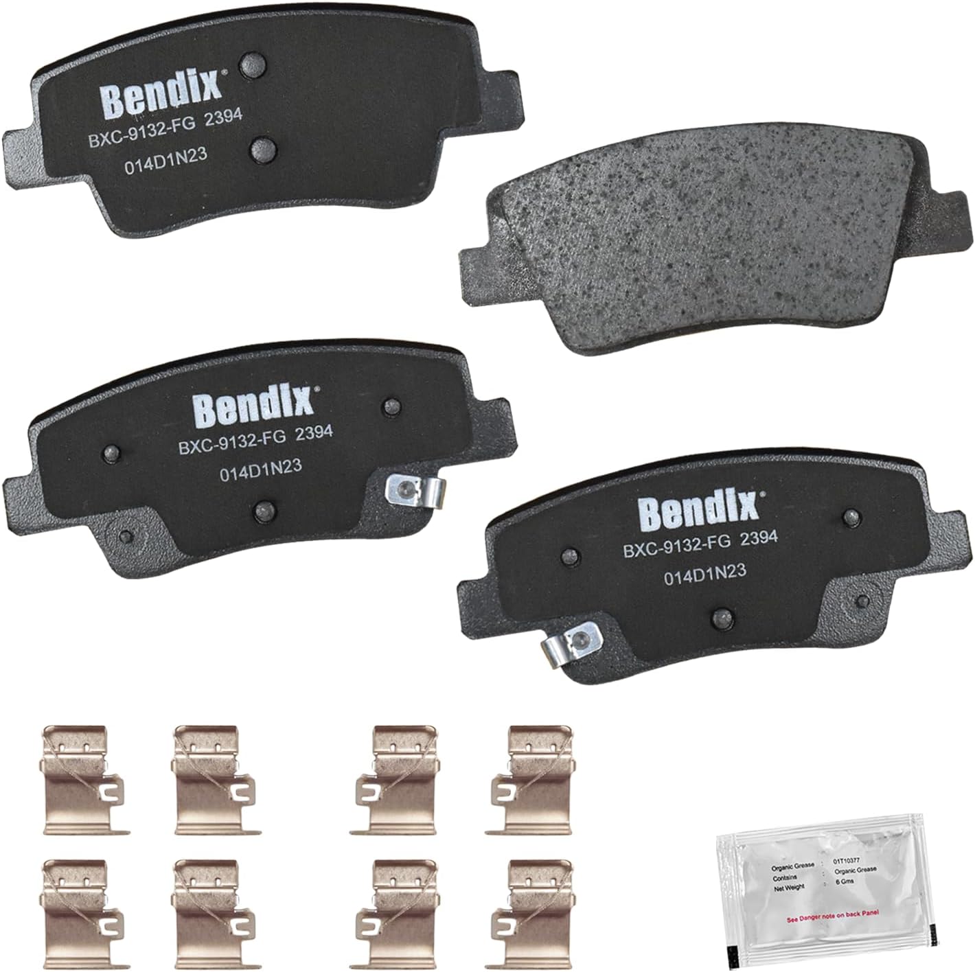 2021-2024 Genesis G80 Rear Ceramic Brake Pads - Bendix