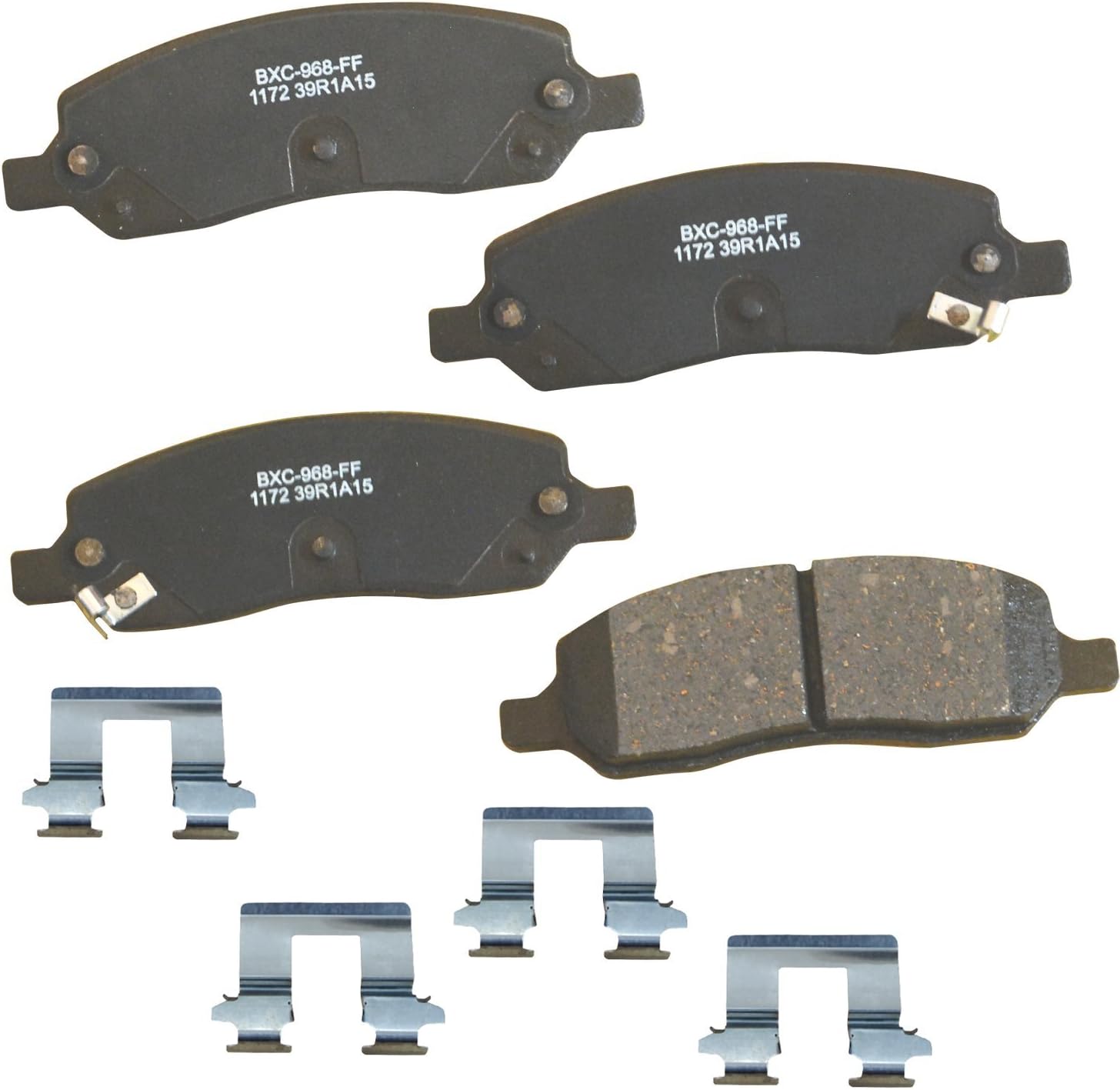 2006-2011 Buick Lucerne Rear Ceramic Brake Pads - Bendix