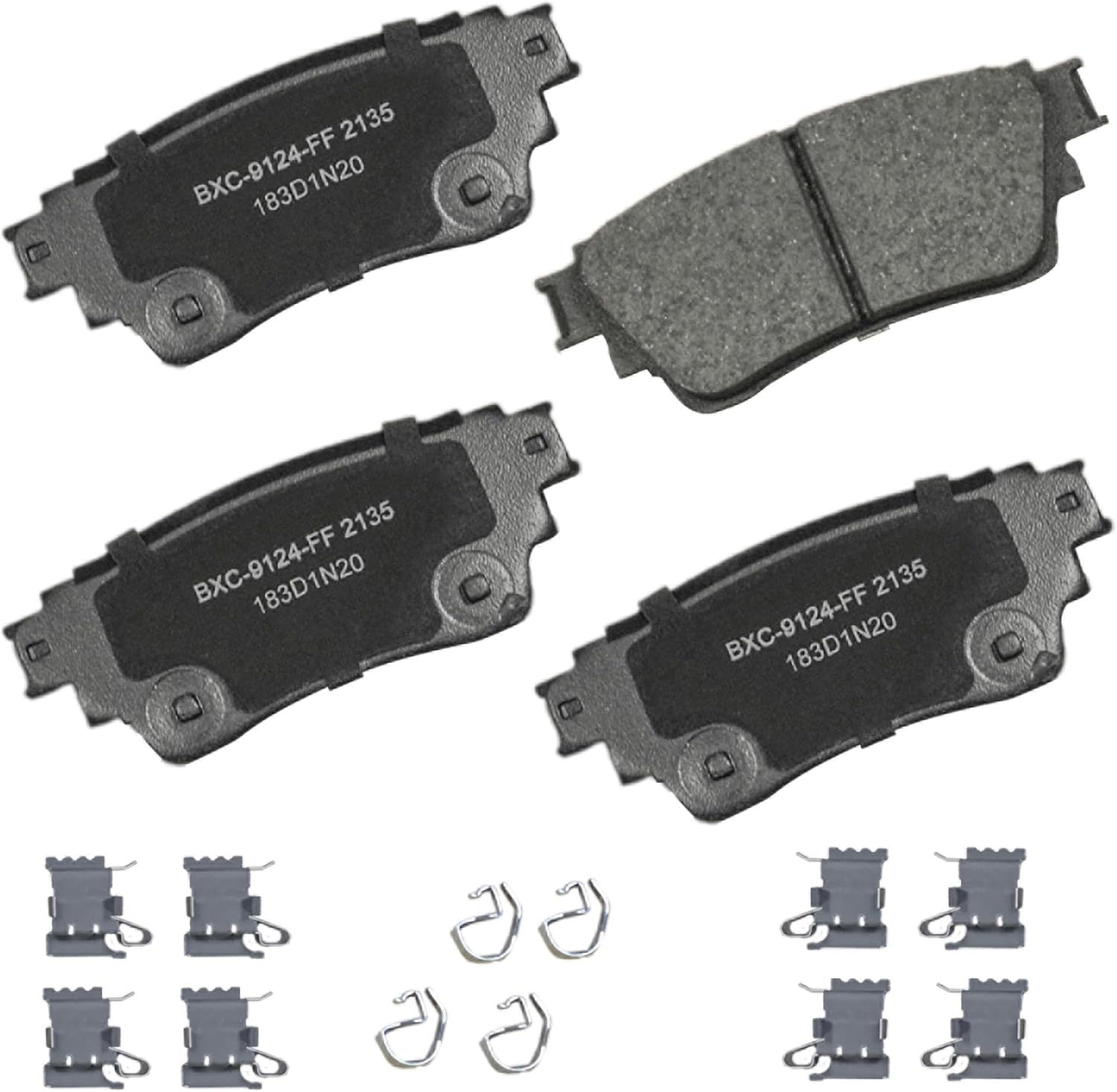 2018-2023 Mitsubishi Eclipse Cross Rear Ceramic Brake Pads - Bendix