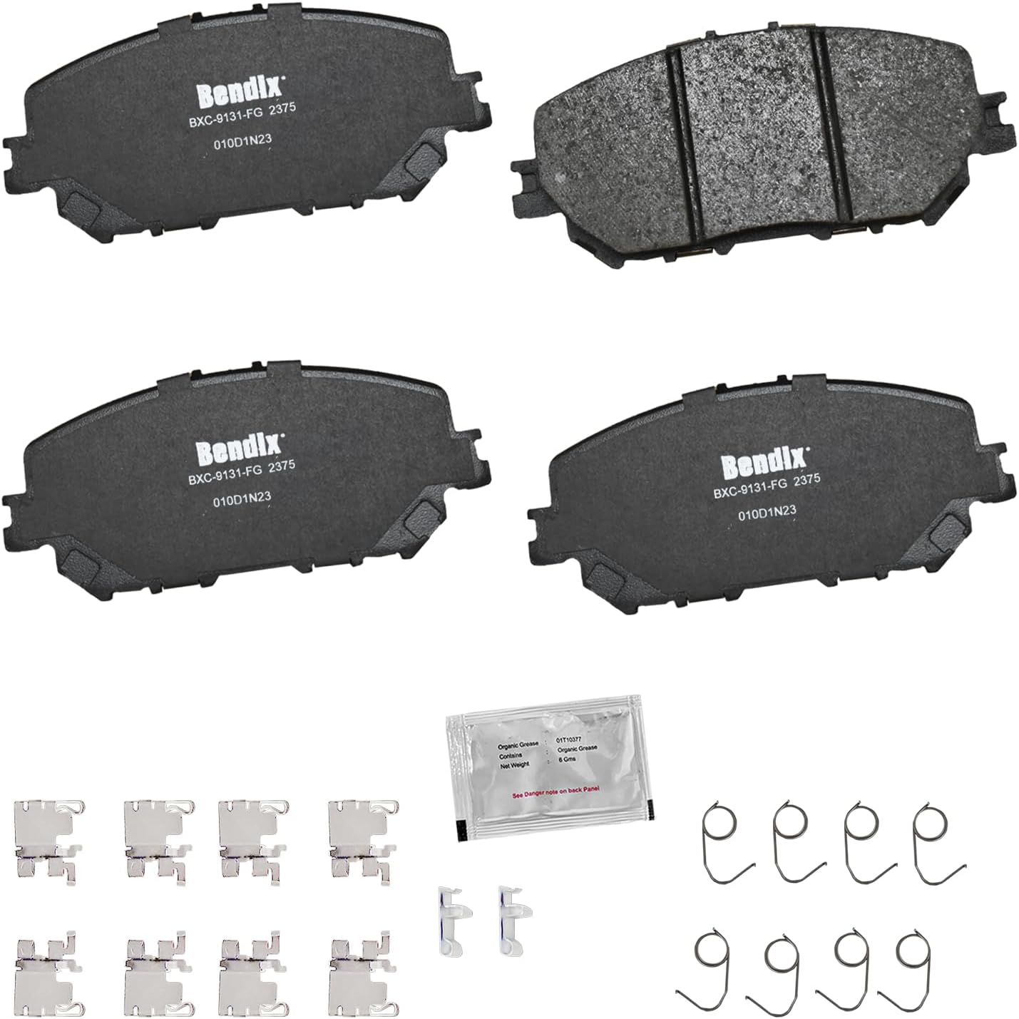 2021-2024 Nissan Rogue Front Ceramic Brake Pads - Bendix
