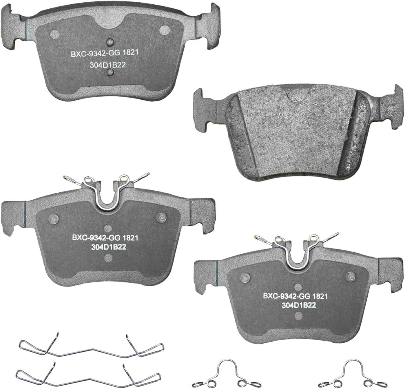 2017-2023 Jaguar F-Pace Rear Ceramic Brake Pads - Bendix