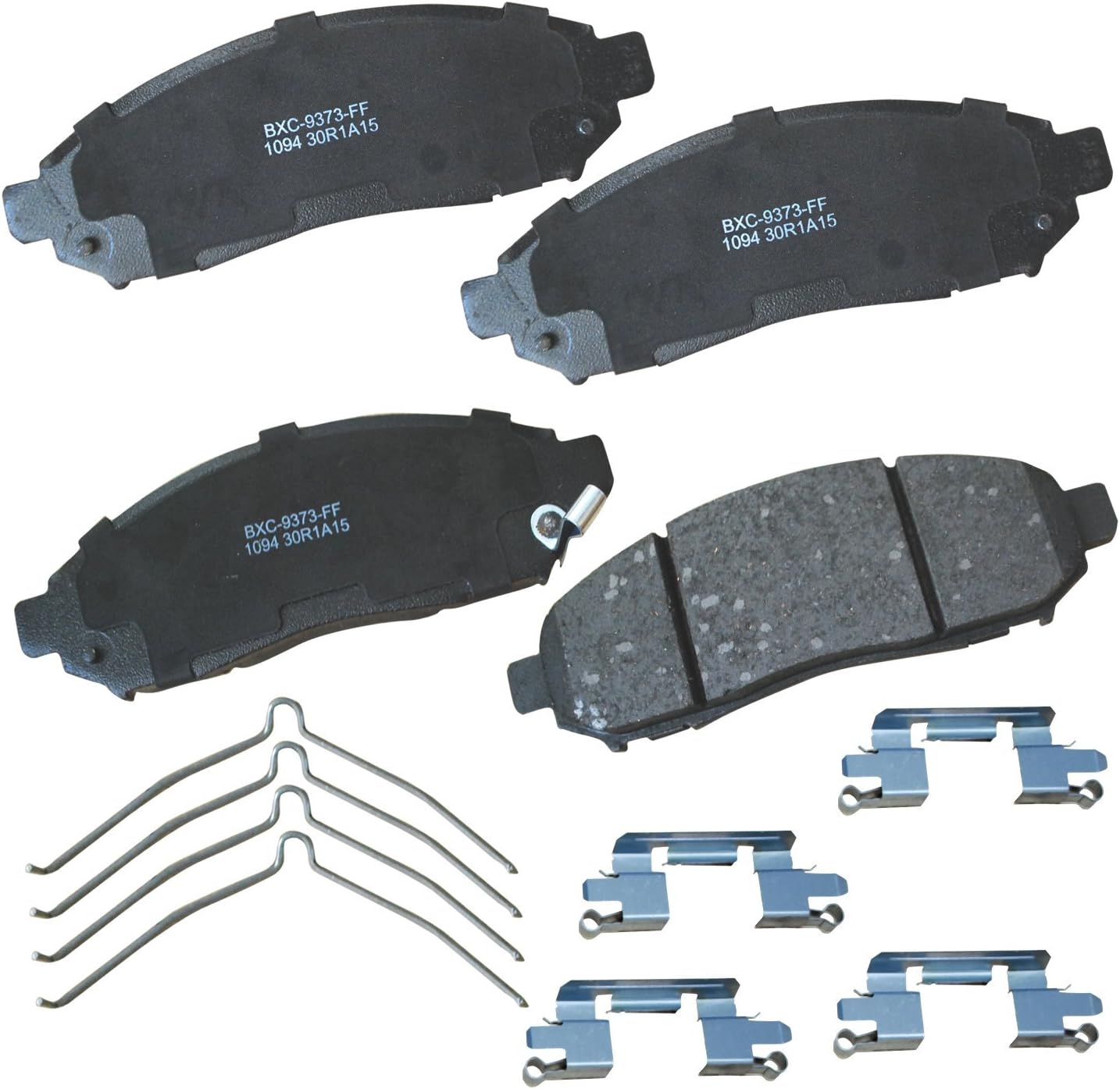 2005-2019 Nissan Frontier Pathfinder Xterra Front Ceramic Brake Pads - Bendix