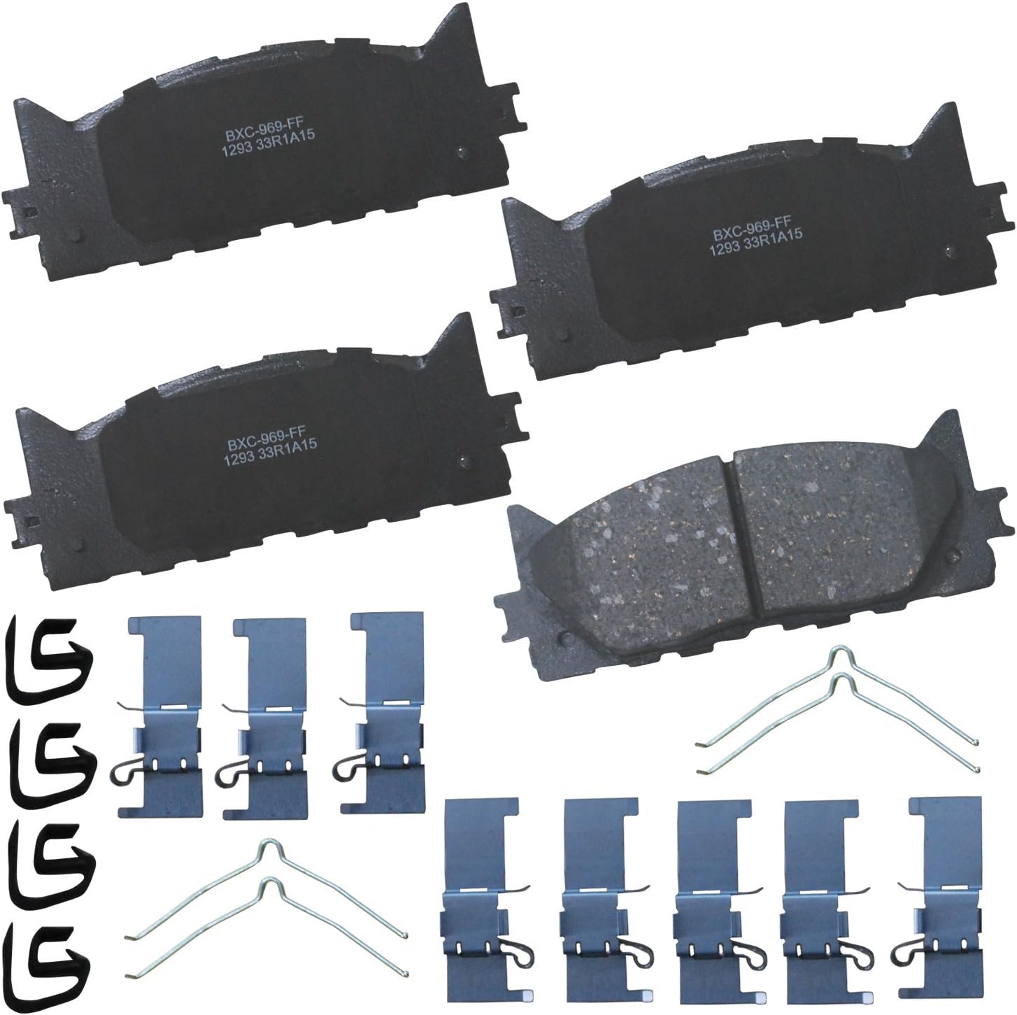 2013-2018 Lexus ES350 / ES300h Front Ceramic Brake Pads - Bendix
